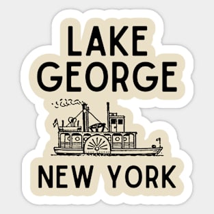 Lake George New York Sticker